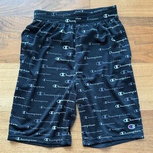 Champion Kids Logo Athletic Shorts